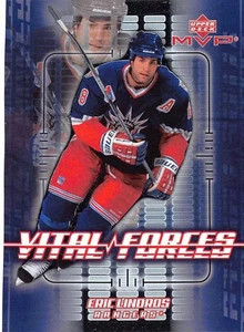 2002-03 Upper Deck MVP Vital Forces #VF10 Eric Lindros - Picture 1 of 2