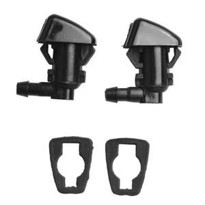 Black Wiper Nozzle For Ford 2011-2016 F-250 F-350 F-450 F-550 Car Auto - Picture 1 of 17