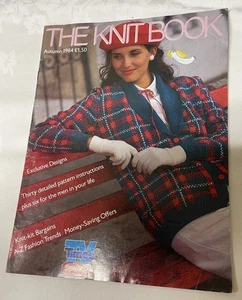 VINTAGE 'THE KNIT BOOK' TV TIMES SPECIAL MAGAZINE 1984 - Picture 1 of 3