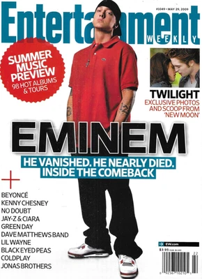 Entertainment Weekly Magazine Eminem Twilight Wayans Family Summer Music 2009 - Image 1 of 4