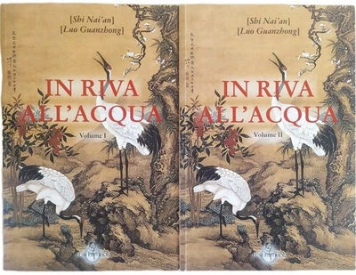 In riva all' acqua Shuihu Luo Guanzhong Shi Nai'An Shi Due Voll Prima Ed Luni It - Immagine 1 di 4