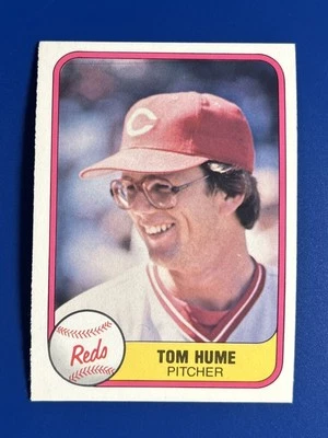 1981 Fleer Baseball Tom Hume Cincinnati Reds #211 - Image 1 of 2