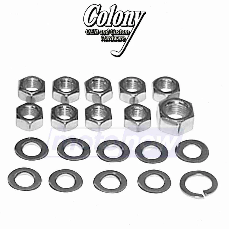 Colony Transmission Side Cover Kit for 1941-1950 Harley Davidson F - Drive fl Foto 1 de 4
