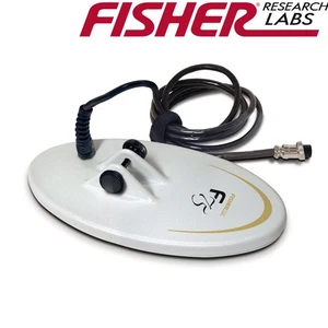 Fisher 10" Solid DD White Elliptical Coil – F75 & F70 Metal Detector - Picture 1 of 2
