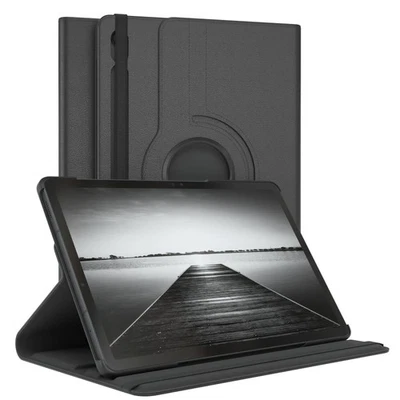 Schutzhülle für Samsung Galaxy Tab S10 FE Tablet Case Smart Kunstleder Schwarz - Bild 1 von 4