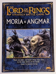 Lots Of The Rings RPG Rulebook Moria & Angmar Strategy Battle Game Book 2011 OOP - Picture 1 of 2