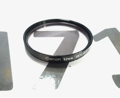 Canon 52mm Skylight 1x Filter refm - Image 1 of 2