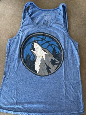 Camiseta sin mangas Minnesota Timberwolves Karl Anthony Towns 32 AZUL/NEGRO - Talla pequeña Foto 1 de 4