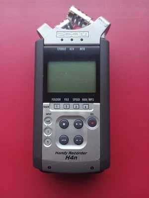 Zoom H4n Portable 4-Channel 24-Bit Handy Recorder◾For Parts/Repair Only - Image 1 of 4