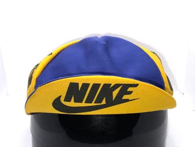 Редкая велосипедная кепка 70-х Nike R. ANDO почти как новая винтажная Нью-Йорк США - Изображение 1 из 4