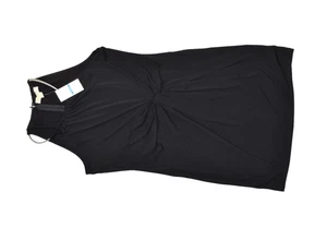 Michael Kors Women's Black Twisted Knot Halter Sheath Dress Plus Size XL NWT - Picture 1 of 8