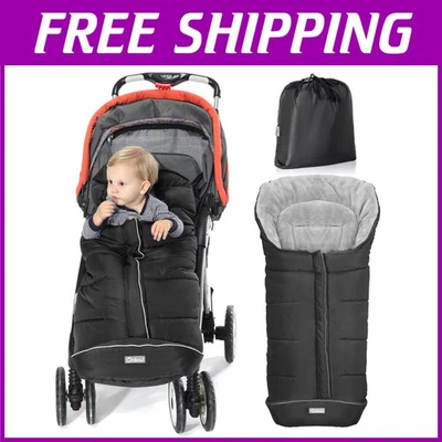 Saco de dormir universal para cochecito - negro Foto 1 de 4