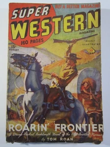 Super Western Pulp v. 1 #1, August 1937 GD/VG (Periodical House) 1st Issue! - Picture 1 of 5