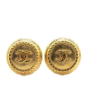 CHANEL COCO Mark runder Ohrring Damen 【Gebraucht】 - Bild 1 von 4