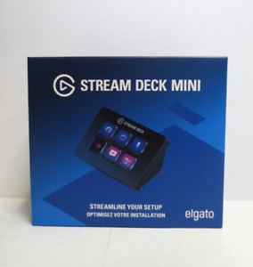 ELGATO STREAM DECK MINI - LIVE CONTENT CREATION CONTROL - 6 LCD KEYS FOR STREAMS