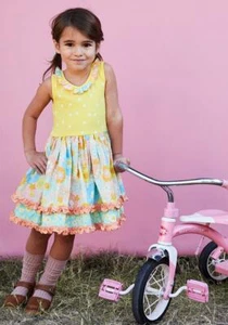 NWT Girls Matilda Jane Dream Chasers Dance Time Dress Size 4 NEW - Picture 1 of 4