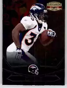 2008 Gridiron Gear Selvin Young NFL PWE tarjeta base de lámina Broncos #31 - Imagen 1 de 2