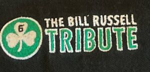Boston Celtics The Bill Russell Tribute Embroidered Polo Golf Shirt XL NBA