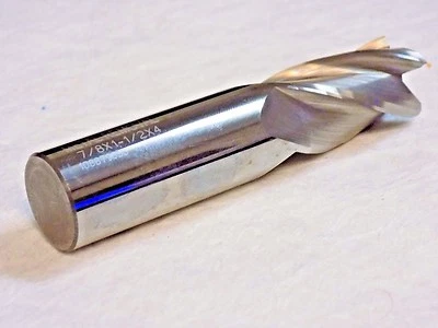 Metal Removal Square End Mill 7/8" x 1-1/2" x 4" 4FL Solid Carbide #M33640 - Image 1 of 4