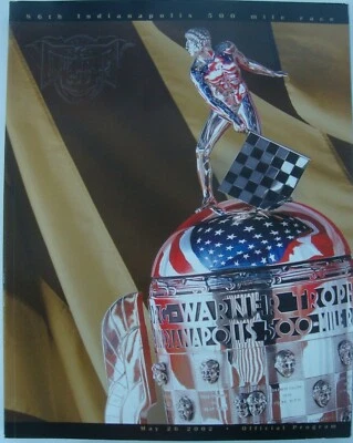 2002 Indianapolis 500 Collectable Program Helio Castroneves Marlboro Team Penske - Image 1 of 3