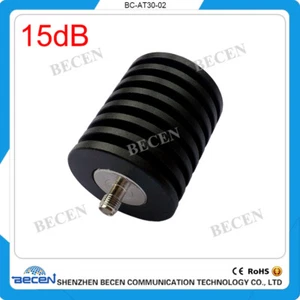 rf coaxial Attenuator 30W SMA Attenuator 15dB SMA male to female DC-3.0GHZ 50ohm - Picture 1 of 9