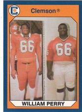WILLIAM FRIDGE PERRY 1990 Collegiate Collection card #147 Clemson Tigers NR MT