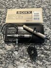 Sony ECM-77B Lavalier Electret Condenser Microphone w/ Case & Clip A1