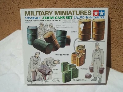 TAMIYA 1/35 'JERRY CANS SET'' NUOVO VEDI DESCRIZIONE - Immagine 1 di 2