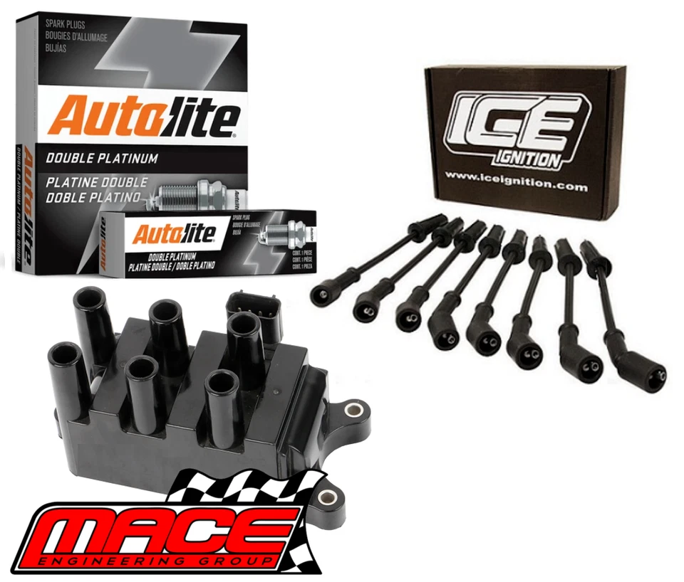KIT DE SERVICIO DE ENCENDIDO PARA FORD LTD AU.II AU.III MPFI SOHC VCT 4.0L I6 Foto 1 de 1