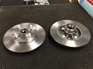 FOR TOYOTA GLANZA STARLET EP91 EP82 TURBO REAR BRAKE DISCS BRAKE PADS NO ABS - Picture 1 of 1