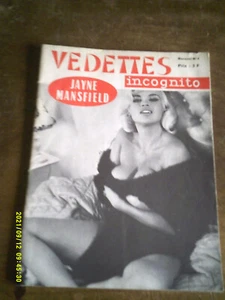 CURIOSA REVUE VEDETTES N 4 JAYNE MANSFIELD - Imagen 1 de 4