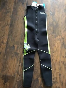 CAMARO Waterkid WETSUIT Youth NEOPRENE Sleeveless BLACK Size Large NWT ND - Picture 1 of 10