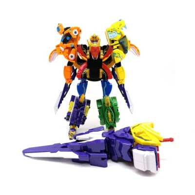 Super Beast Figure Armour Ranger Robot 7 Animal Combiner Toys Kids Transform Toy - Image 1 of 4