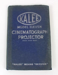 KALEE Model Eleven Cinematograph Projektor Anleitungsbuch Sondertonmodell - Bild 1 von 6