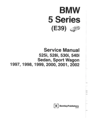 BMW E39 5-series Service Manual. Manual Digital  📥 - Imagen 1 de 4