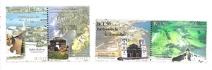 #6720 PANAMA 2001 UPAEP AMERICA ARCHITECTURE CHURCHES YV 1216-7AE594-5 MNH - Picture 1 of 2