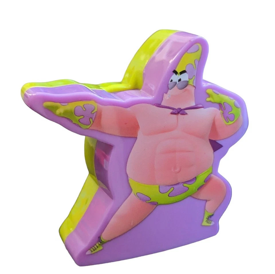 Bob Esponja Pantalones Cuadrados Patricio Músculos Figura Paja Pastel Topper Estrella de Mar Juguete Foto 1 de 4