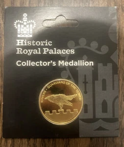 Historic Royal Palaces Collector’s Medallion - 38mm Gold Plated TOL Collectors - Foto 1 di 2