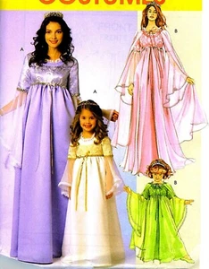 DAMEN SCHÖNES PRINZESSINNENKLEID KLEID KOSTÜM SCHNITTMUSTER 8-22 McCalls 5906 MP308 - Bild 1 von 7