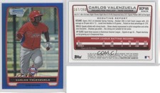 2012 Bowman Chrome Prospects Blue Refractor /250 Carlos Valenzuela #BCP165