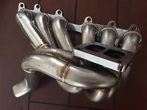 SupraStore ProSeries Supra 1JZGTE VVTi Mid Frame Turbo Manifold T4 Divided - Bild 1 von 2