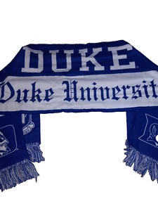 Duke Blue Devils Schal - Duke University alternativ weiß und blau gewebt x2 - Bild 1 von 7