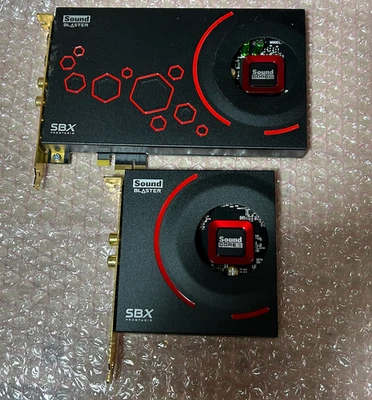 CREATIVE SOUND BLASTER SBX PRO STUDIO PCIe ZxR SOUND CARD Audiophile  (Used) - image 1 of 4