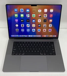 Apple MacBook Pro A2485 2021 16" M1 Pro 10-Core CPU 16-Core GPU 512GB/16GB -AT03 - Afbeelding 1 van 12