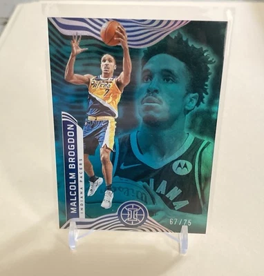 MALCOLM BROGDON 2020-21 Panini Illusions #136 Teal /75 Indiana Pacers - Image 1 of 2