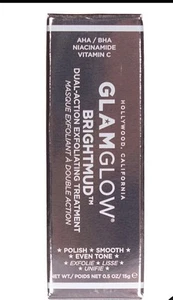 Glamglow Brightmud Dual Action Exfoliating Treatment 0.5oz/15g TRAVEL - Picture 1 of 1