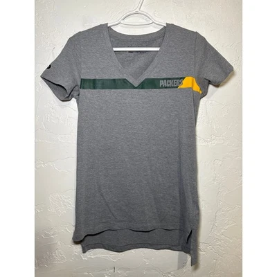Under Armour Green Bay Packers Camiseta Cuello en V Mujer XS Ropa Deportiva Fútbol Foto 1 de 4