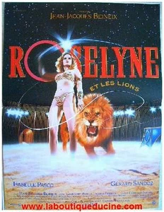 ROSELYNE ET LES LIONS Affiche Cinéma / Movie Poster JEAN JACQUES BENEIX / CIRQUE - Bild 1 von 1