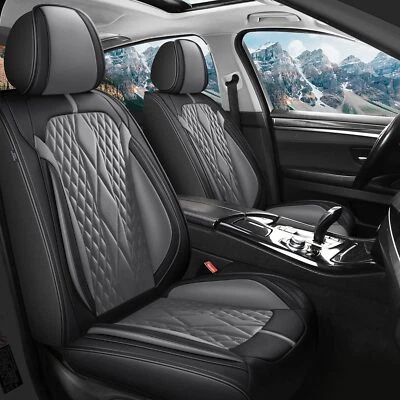 Car Front Row 2-Seat Covers PU Leather Protector Pad For Saturn VUE 2002-2009 - Изображение 1 из 4