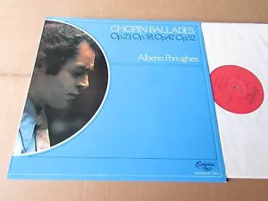 ALBERTO PORTUGHEIS CHOPIN BALLADES OP 23 38 47 52 ENIGMA LP UK RARELP 1977 - Picture 1 of 1
